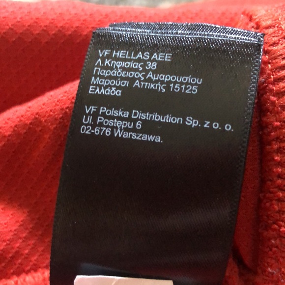 The North Face Men’s Zip Up Jacket orange and brown - Picture 9 of 12